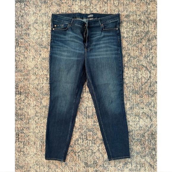 H&M Shaping Super Skinny Ankle Jeans - Size 18 - Picture 3 of 6